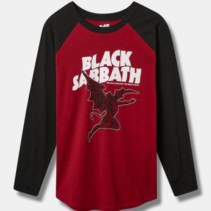 Black Sabbath Classic Fit Cotton Long Sleeve Raglan